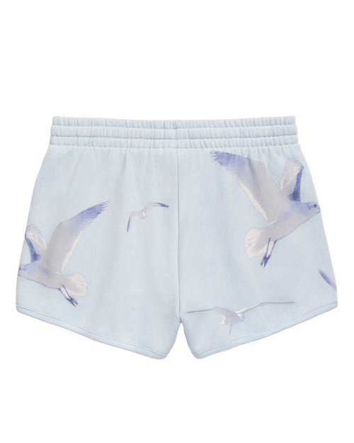 1989 Blue Seagull Sweat Short