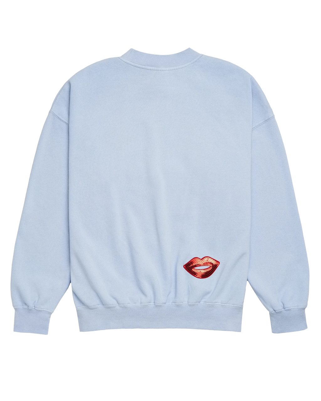 Sequin Red Lip Classic Thing That You Like Crewneck Sweatshirt