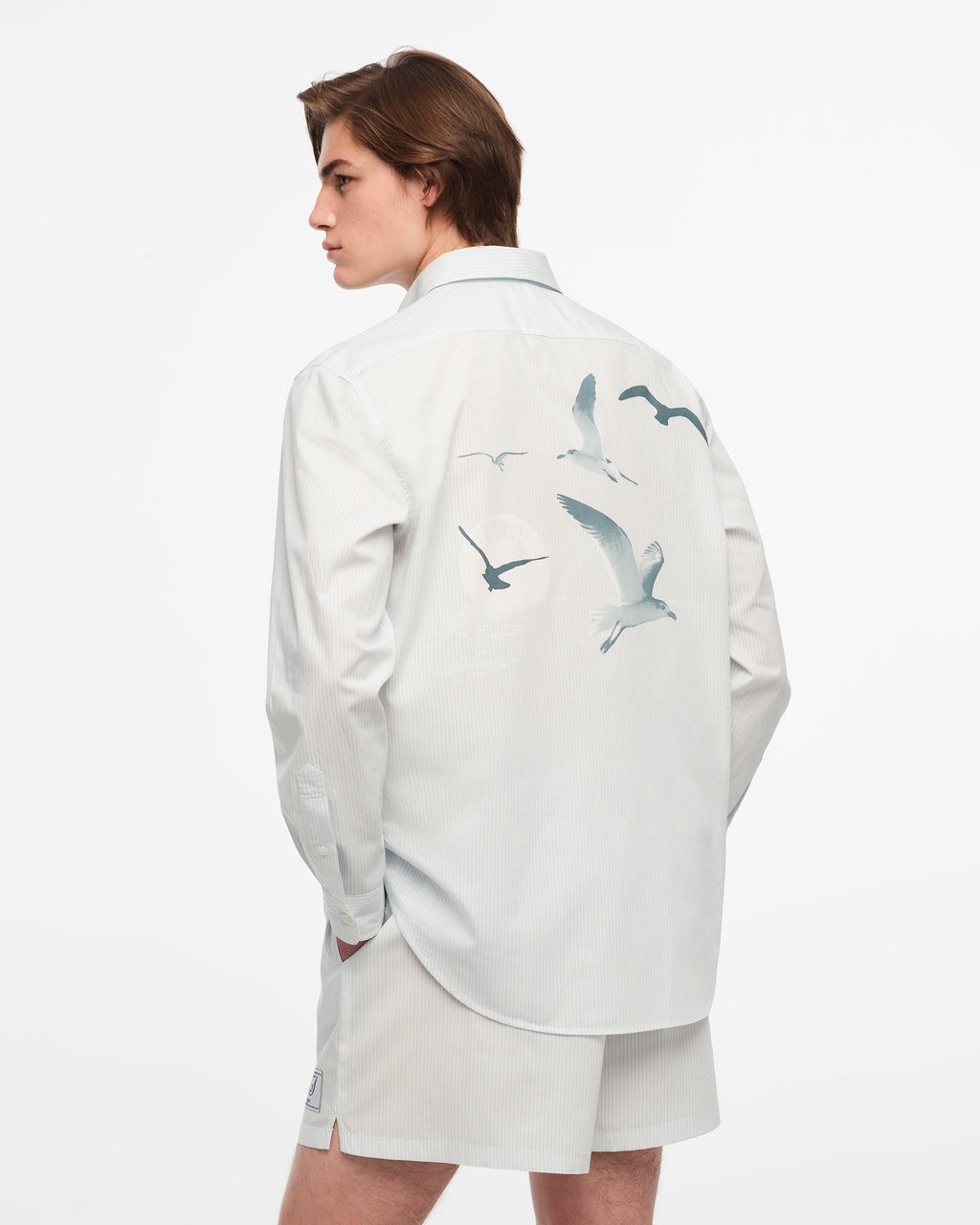 1989 (Taylor’s Version) Seagull Blue Stripe Poplin Shirt