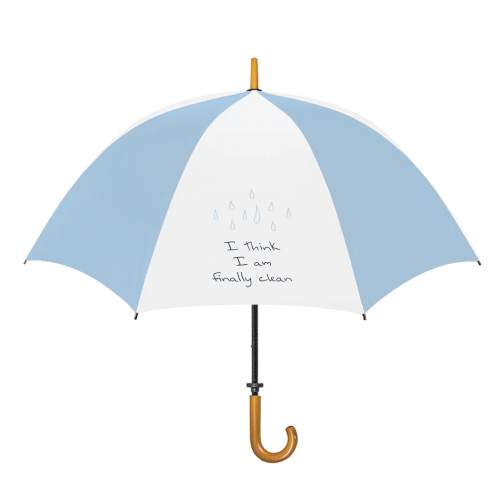 I Think I Am Finally Clean Umbrella
