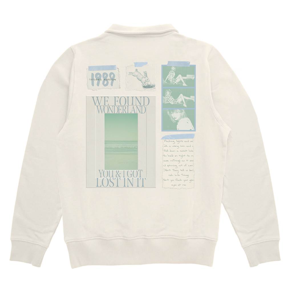 We Found Wonderland Quarter Zip Pullover